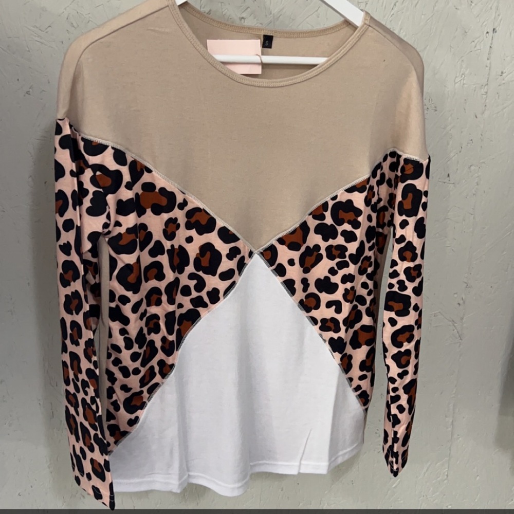 cheetah long sleeve